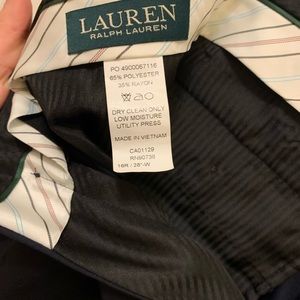 Ralph Lauren mens pants in black